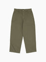 Workgear Trouser Twill Surplus Green by Stussy at Couverture and The Garbstore