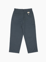 Workgear Trouser Twill Washed Navy by Stussy at Couverture and The Garbstore full profile 