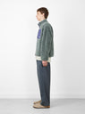 Workgear Trouser Twill Washed Navy by Stussy at Couverture and The Garbstore side profile