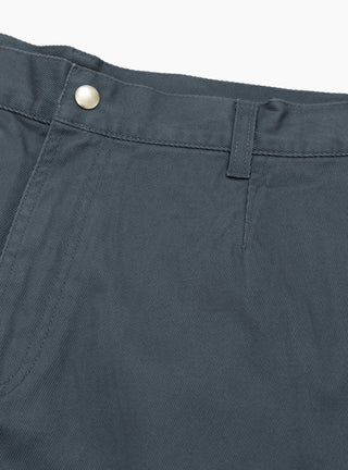 Workgear Trouser Twill Washed Navy by Stussy at Couverture and The Garbstore close up 