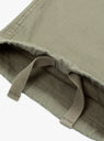 Military Cargo Pant Ripstop Olive by Stussy at Couverture and The Garbstore drawstrings at waist