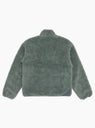 Sherpa Reversible Jacket Bluestone by Stussy at Couverture and The Garbstore rear 