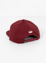 MD Stussy Sport Cap Maroon at Couverture and The Garbstore rear 