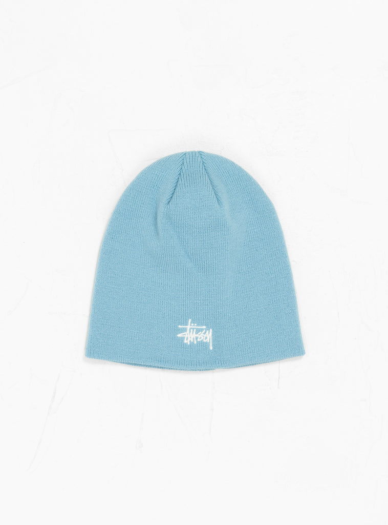 Basic Skullcap Beanie Slate Blue by Stussy at Couverture and The Garbstore