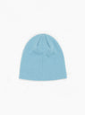 Basic Skullcap Beanie Slate Blue by Stussy at Couverture and The Garbstore rear 