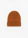 Cuff Beanie Reflective Orange by Stussy at Couverture and The Garbstore rear 