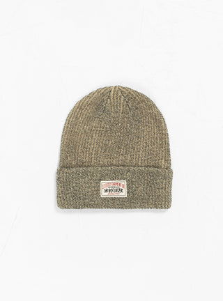 Cuff Beanie Reflective Khaki by Stussy at Couverture and The Garbstore