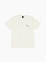 Bulit in USA Pigment Dyed T-Shirt Natural by Stussy at Couverture and The Garbstore