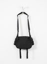 SENSES Shoulder Pack Black by Porter Yoshida & Co. at Couverture and The Garbstore rear 