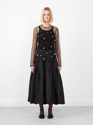 Wilding Top Black by Rachel Comey at Couverture and The Garbstore