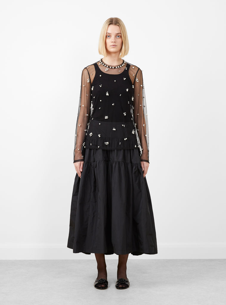 Wilding Top Black by Rachel Comey at Couverture and The Garbstore