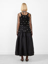 Wilding Top Black by Rachel Comey at Couverture and The Garbstore rear 