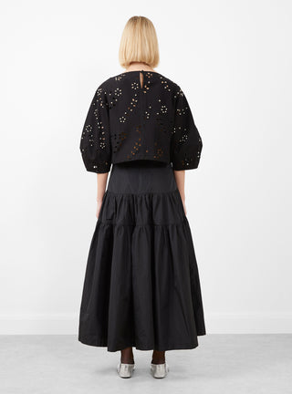 Mura Top Black by Rachel Comey at Couverture and The Garbstore rear shot 