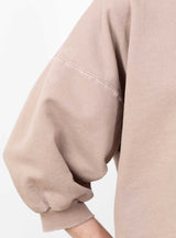 Fond Sweatshirt Buff by Rachel Comey at Couverture and The Garbstore sleeves 