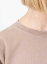 Fond Sweatshirt Buff by Rachel Comey at Couverture and The Garbstore close up 