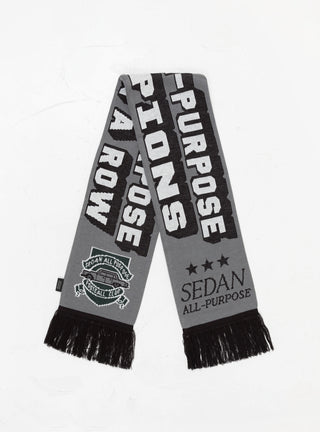 Football Scarf Grey by Sedan All Purpose at Couverture and The Garbstore 