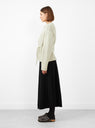 No.384 Ginza Cardigan Dessert by Extreme Cashmere at Couverture and The Garbstore side profile