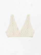 Crescent Bra Undyed by Baserange at Couverture and The Garbstore rear