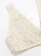 Crescent Bra Undyed by Baserange at Couverture and The Garbstore close up 