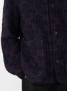 Labour Chore Wool Blend Jacket Multi by YMC at Couverture and The Garbstore close up 