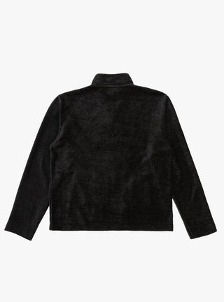 Interceptor Velour Cord Jacket Black by YMC at Couverture and The Garbstore rear 