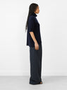 Kaluh Jumper Navy by Christian Wijnants at Couverture & The Garbstore Side View