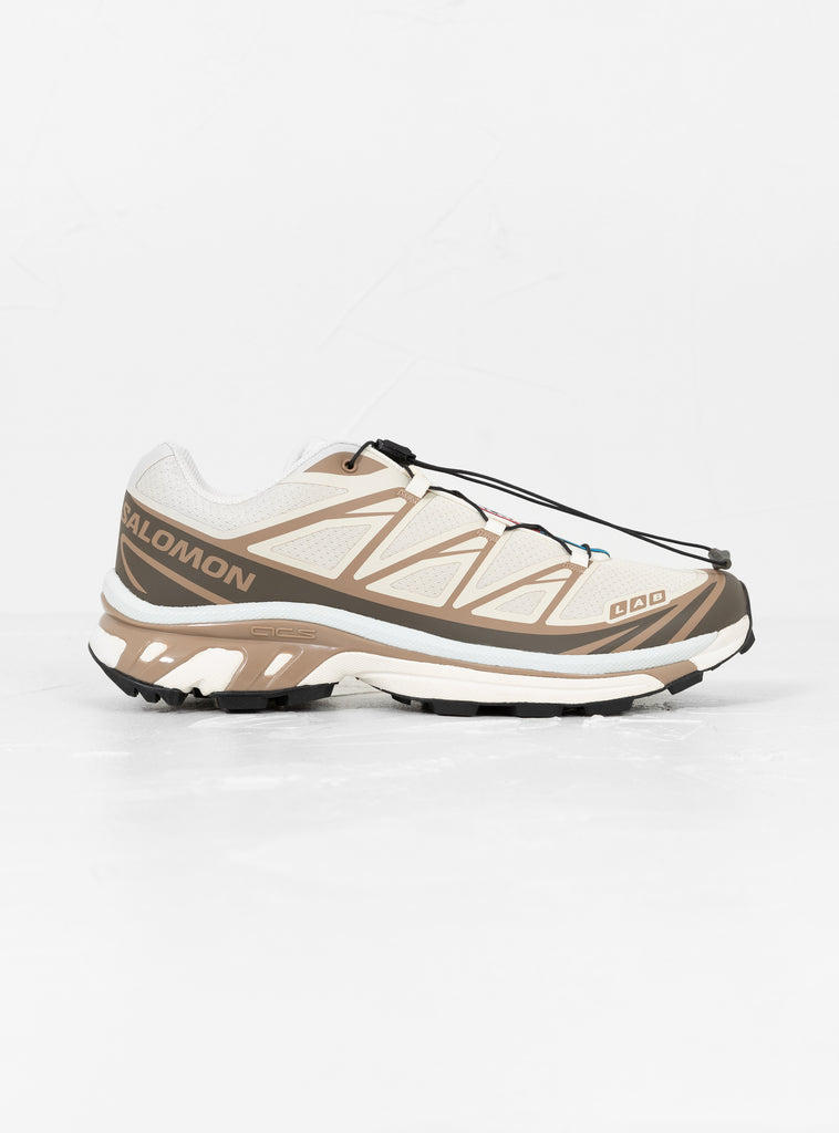 XT- 6 Almond Milk, Portabella & Ice Flow by Salomon at Couverture and The Garbstore