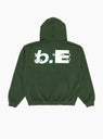 x Yumin Ha College Hoodie Green by B.eautiful at Couverture and The Garbstore rear 