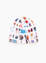 x Yumin Ha Toys Beanie White x b.Eautiful at Couverture and The Garbstore rear 