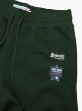 Splendid Sweatpant Green by TDR at Couverture and The Garbstore close up 