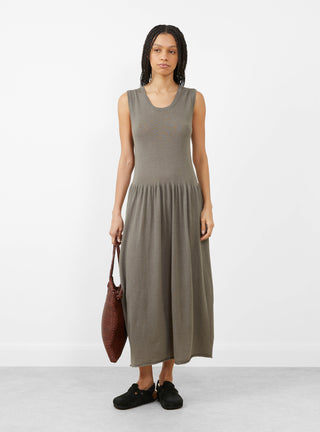 Balloon Slip Dress Concrete by Lauren Manoogian at Couverture & The Garbstore Front View