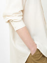 Signature Unisex Dolman Shirt, Antique White by 7115 at Couverture & The Garbstore
Close-up