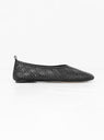 Elio Perforated Pumps Black by Avout Arianne at Couverture and The Garbstore side profile