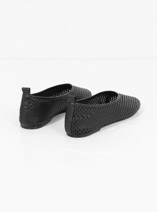 Elio Perforated Pumps Black by Avout Arianne at Couverture and The Garbstore rear shot 