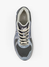 ML860RC2 Arctic Grey & Starlight by New Balance at Couverture and The Garbstore from above 