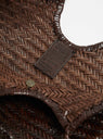 Nantucket Basket Bag Dark Brown at Couverture & The Garbstore
Close-up