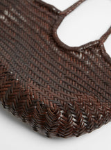 Nantucket Basket Bag Dark Brown at Couverture & The Garbstore
Back View 