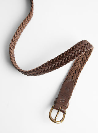 Polo Tip Belt Dark Brown at Couverture & The Garbstore
Reverse View