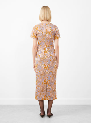 Goleta Dress Purple by Rachel Comey at Couverture and The Garbstore rear shot 