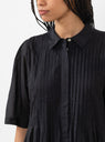 Dot Shirt Dress Black by Skall Studio at Couverture & The Garbstore
Close-up