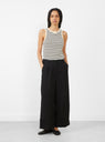 Emmeri Trouser Black by Skall Studio at Couverture & The Garbstore
Front View