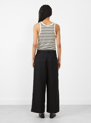 Emmeri Trouser Black by Skall Studio at Couverture & The Garbstore
Back View