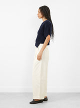 Devy Trouser Blanc Casse from Soeur at Couverture & The Garbstore 
Side View 