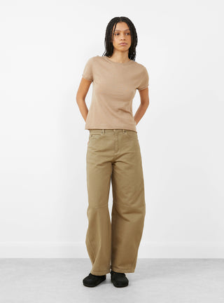 Eliott Trouser Beige by Soeur at Couverture & The Garbstore
Front View