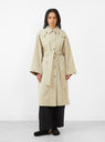 Dustin Coat Beige from Soeur at Couverture & The Garbstore
Front View 