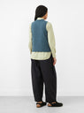 Namaste Knit Vest Emeraude by Soeur at Couverture & The Garbstore
Back View