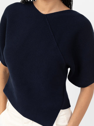 Essaouira Knit Jumper Dark Navyfrom Soeur at Couverture & The Garbstore 
Close-up