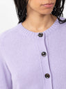 Virginia Knit Cardigan Lilas by Soeur at Couverture & The Garbstore
Close-up