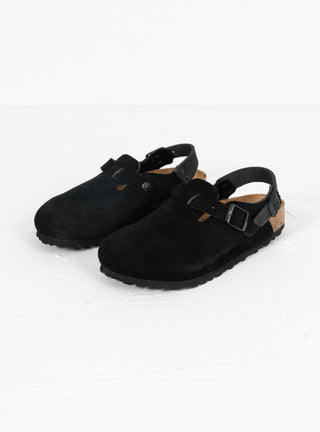 Tokio Suede Narrow Fit Sandals Black by Birkenstock | Couverture & The Garbstore