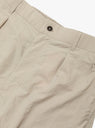 Deck Pants Sand Beige by nanamica at Couverture & The Garbstore Detail View